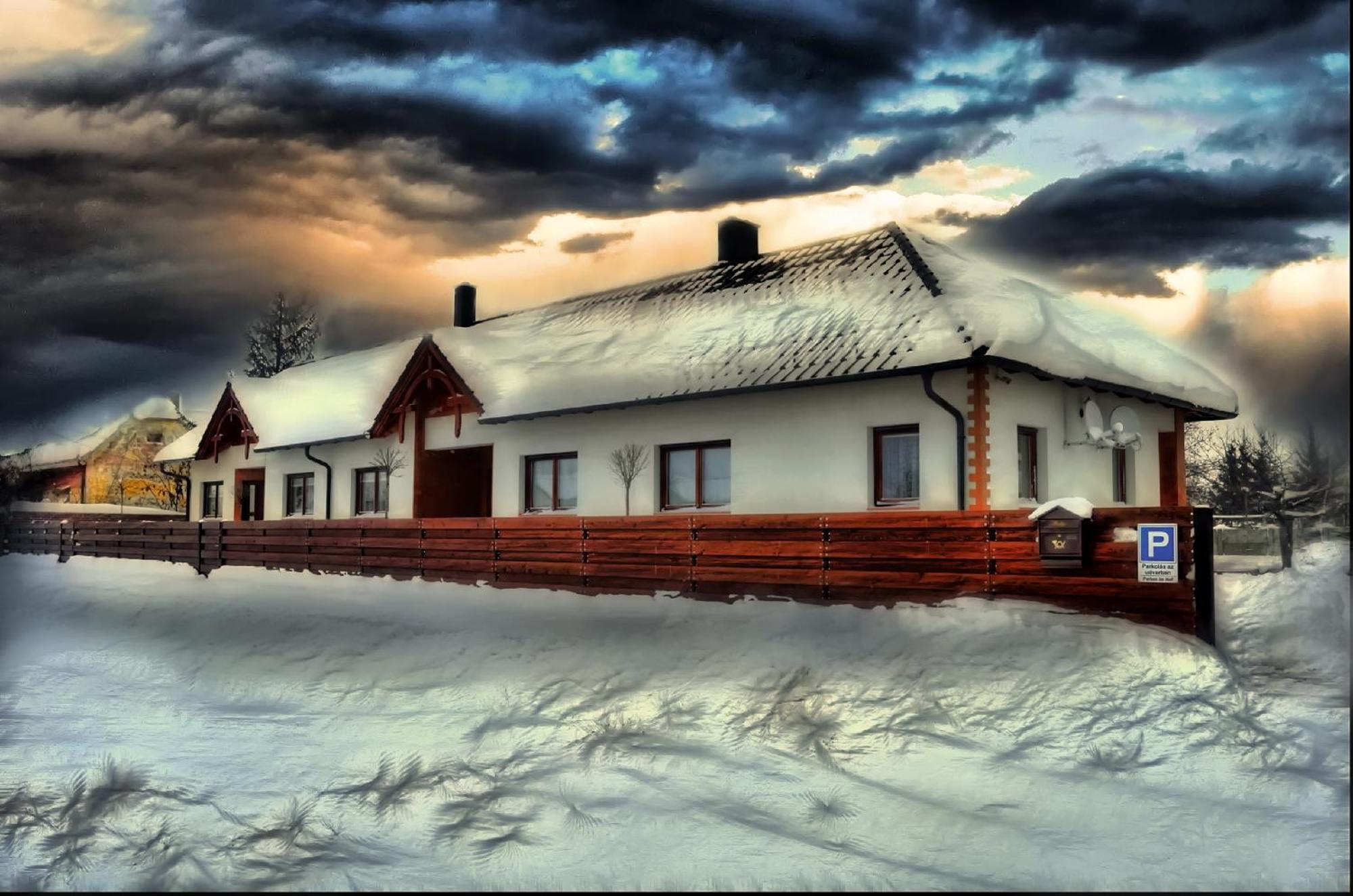 Hansag Vendeghaz Kapuvár Buitenkant foto